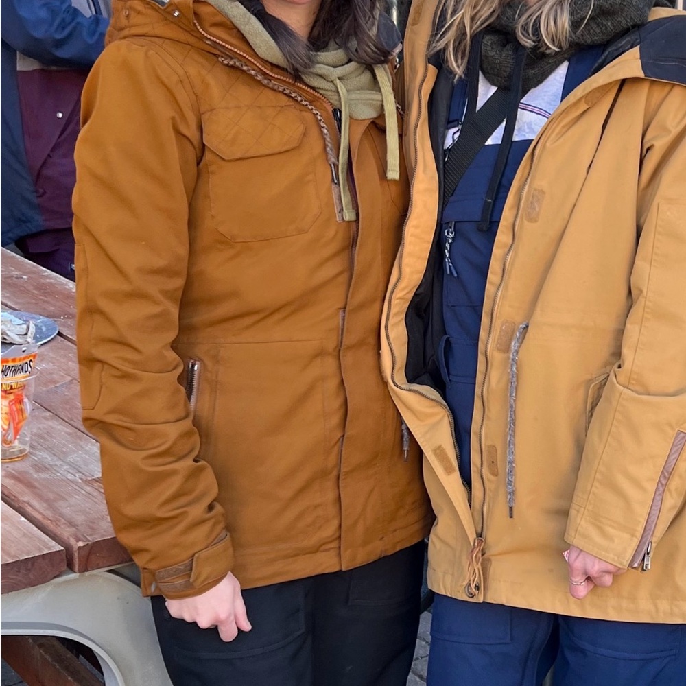 Volcom Shadow Ski Jacket, Mustard - Picture 9 of 14